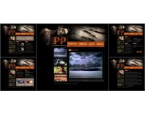 简约纯粹 国外白色设计网页模板在电脑图文设计中的美学实践